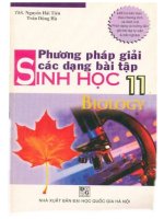 Phương pháp giải các dạng bài tập sinh học 11 nguyễn hải tiến 