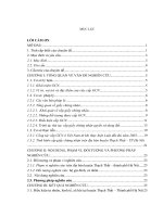 Đánh giá thực trạng công tác cấp giấy chứng nhận quyền sử dụng đất, quyền sở hữu nhà ở và tài sản khác gắn liền với đất trên địa bàn huyện Thạch Thất – Thành phố Hà Nội