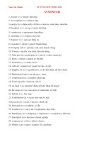 TỪ VỰNG NEW TOEIC 2016, từ vựng toeic