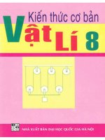 Kiến thức cơ bản vật lí lớp 8 lê văn thông 