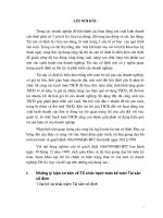 Tiểu luận hạch toán tài sản cố định trong các doanh nghiệp