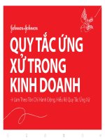 quy tắc ứng xử trong kinh doanh