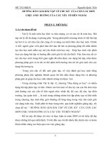 SKKN HƯỚNG dẫn GIẢI bài tập về CHU kỳ  của CON lắc đơn CHỊU ẢNH  HƯỞNG của các yếu tố bên NGOÀI 