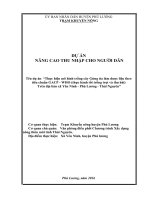 Thực hiện mô hình trồng cây Gừng tía làm dược liệu theo tiêu chuẩn GACP  WHO (thực hành tốt trồng trọt và thu hái)  Trên địa bàn xã Yên Ninh  Phú Lương  Thái Nguyên