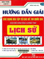 Hướng dẫn giải các bài tập từ các đề thi quốc gia lịch sử trần thái hà 