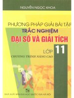 Phương pháp giải bài tập trắc nghiệm đại số và giải tích 11 ngọc khoa