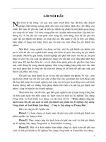 Luận văn hoàn thiện công tác hạch toán chi phí sản xuất và tính giá thành sản phẩm tại xí nghiệp xây dựng công trình và XK lao động công ty xây dựng và thương mại 