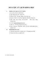 SKKN PHƯƠNG PHÁP GIẢI NHANH và bài tập TRẮC NGHIỆM vật lý 12 