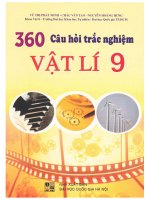 360 câu hỏi trắc nghiệm vật lí lớp 9 vũ thị phát minh 