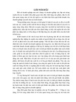 Luận văn tổ chức hạch toán chi phí sản xuất và tính giá thành sản phẩm xây lắp tại xí nghiệp 29 công ty xây dựng 319 