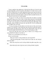 Tiểu luận hạch toán chi phí sản xuất và tính giá thành sản phẩm trong doanh nghiệp xây lắp 