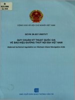 Quy chuẩn kỹ thuật quốc gia về báo hiệu đường thủy nội địa việt nam  QCVN 392011BGTVT  bộ giao thông vận tải pdf 