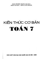 Kiến thức cơ bản toán 7 đặng phương trang 