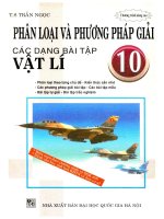 Phân loại và phương pháp giải các dạng bài tập vật lý 10 trần ngọc