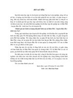 Chuyên đề tốt nghiệp - Đánh giá mô hình sử dụng đất phổ biến