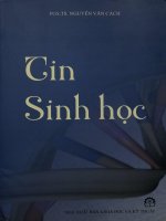 Tin sinh học  nguyễn văn cách pdf 