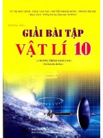 Hướng dẫn giải bài tập vật lý 10 nâng cao vũ thị phát minh 
