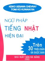 NGỮ PHÁP TIẾNG NHẬT HIỆN ĐẠI