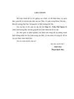 Ứng dụng Công nghệ GIS và Viễn thám để thành lập bản đồ hiện trạng sử dụng đất phục vụ công tác kiểm kê đất