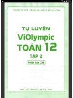 tự luyện violympic toán 12 tập 2 