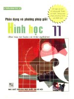 Phân dạng và phương pháp giải hình học 11 trần đình thì 
