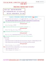 PHUONG TRINH TIEP TUYEN DAY DU DANG ( Thầy Lộc DH BK)