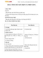 Giáo án Toán 4 chương 2 bài 6