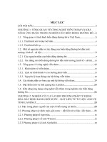 Nghiên cứu phương pháp xác định ranh giới nước – đất liền từ tư liệu ảnh vệ tinh phục vụ công tác giám sát diễn biến đường bờ