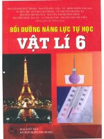 bồi dưỡng năng lực tự học vật lí 6 đặng đức trọng 
