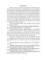 Luận văn kế toán tập hợp chi phí sản xuất và tính giá thành sản phẩm xây lắp ở công ty CP xây dựng số 11 vinaconex 11 