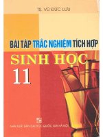 Bài tập trắc nghiệm tích hợp sinh học 11   vũ đức lưu 