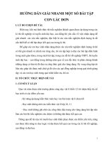 SKKN HƯỚNG dẫn GIẢI NHANH một số bài tập CON lắc đơn  