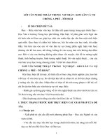 SKKN lời văn NGHỆ THUẬT TRONG  vợ NHẶT   KIM lân và vợ CHỒNG a PHỦ   tô HOÀI  