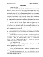 Khóa luận tốt nghiệp kế toán tiêu thụ và xác định kết quả kinh doanh tại công ty TNHH một thành viên ITECH 