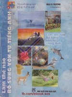 Làm thế nào để bổ sung vốn từ tiếng anh  phan hà