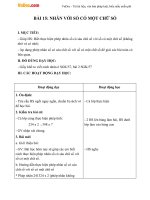 Giáo án Toán 4 chương 2 bài 15