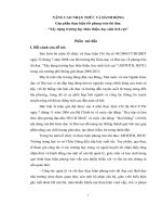 skkn NÂNG CAO NHẬN THỨC và HÀNH ĐỘNG góp phần thực hiện tốt phong trào thi đua “xây dựng trường học thân thiện, học sinh tích cực 