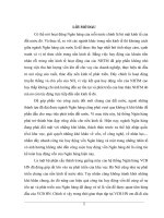 Luận văn giải pháp nâng cao hiệu quả hoạt động kế toán huy động vốn tại ngân hàng NHTMCP ngoại thương (vietcombank) hà nội 