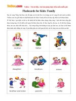 Flashcards for Kids: Family