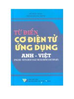 TỪ ĐIỆN KỸ THUẬT ĐIỆN TỬ PHẦN 1