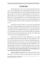 Đề tài giải pháp mở rộng hoạt động tín dụng đối với doanh nghiệp nhỏ và vừa tại ngân hàng thương mại cổ phần quân đội 