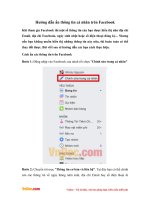 Cách ẩn thông tin cá nhân trên Facebook