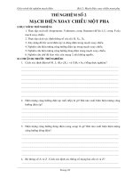 THỰC HÀNH MẠCH ĐIỆN TỬ