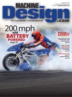 Machine design, tập 84, số 11, 2012 