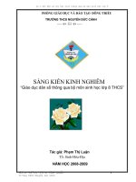 skkn giáo dục dân số thông qua bộ môn sinh học lớp 8 THCS 