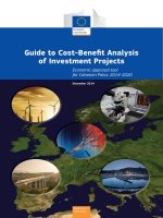 Guide to cost benefit analysis of investment projects  economic appraisal tool for cohesion policy 2014 2020 