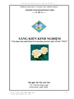 skkn ứng dụng công nghệ thông tin trong giảng dạymôn ngữu văn lớp 7 THCS 
