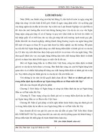 Chuyên đề tốt nghiệp rủi ro và đánh giá rủi ro trong thẩm định dự án đầu tư tại ngân hàng đầu tư và phát triển hà tây 