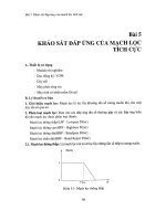 thực hành mạch điện tử 2