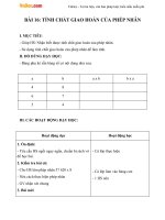 Giáo án Toán 4 chương 2 bài 16